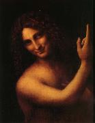 LEONARDO da Vinci Saint jean-Baptiste Spain oil painting artist
